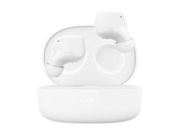 Belkin SoundForm Bolt - Ægte trådløse øretelefoner med mik. - i øret - Bluetooth - hvid AUC009BTWH