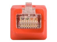 StarTech.com Cat6 Cable - Cat6 Crossover Adapter - GbE - Red - Ethernet Network Cable (C6CROSSOVER) - Crossover-adapter - RJ-45 (han) til RJ-45 (hun) - CAT 6 - rød C6CROSSOVER