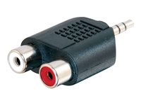 C2G - Lyd adapter - RCA hun til mini-phone stereo 3.5 mm han 80471