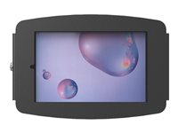 Compulocks Galaxy Tab A 8.4" Space Enclosure Wall Mount - Indelukke - for tablet - låsbar - højglansaluminium - sort - skærmstørrelse: 8.4" - monteringsgrænseflade: 100 x 100 mm - vægmonterbar - for Samsung Galaxy Tab A (8.4 in) 2084GASB