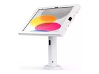 Compulocks iPad 10.9" 10th Gen Swell Enclosure Tilting Stand 8" - Monteringssæt (indelukke, pælstander) - for tablet - hvid - skærmstørrelse: 8" - overflademonterbar - for Apple 10.9-inch iPad Wi-Fi, Wi-Fi + Cellular TCDP01W209SWLW