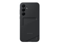 Samsung EF-OA356 - Bagsidecover til mobiltelefon - termoplastisk polyuretan (TPU) - sort - for Galaxy A35 EF-OA356TBEGWW