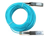 HPE Active Optical Cable - Netværkskabel - QSFP28 til QSFP28 - 20 m - 20 m. - fiberoptik - aktiv - for FlexFabric 12900, 12900E 36, 12902, 5930, 5930 2QSFP+, 5930 2-slot, 5930 32, 5930 4-slot JL278A