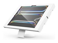 Compulocks iPad Pro M4 13" (2024), Apex Secured Enclosure Wall Mount - Monteringssæt (indelukke, stativ) - eksponeret front/bagsidekamera og sensorer - for tablet - låsbar - metalramme - sort - skærmstørrelse: 13" - monteringsgrænseflade: 100 x 100 mm - disk, vægmonterbar - for Apple 13-inch iPad Pro (M4) 111W13PAPX4W