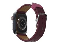 OtterBox Symmetry - Rem for smart watch - kaktuslæder - foxberry (pink) - for Apple Watch SE, Series 10, Series 4, Series 5, Series 6, Series 7, Series 8, Series 9 77-96906