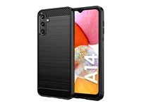 Insmat C&S Style - Bagsidecover til mobiltelefon - karbonfiber - for Samsung Galaxy A14, A14 5G 650-1149