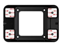 Compulocks Universal Invisible Mount Plate - Komponenter til montering (universel monteringsplade) - for notebook / tablet - sort - standermonterbar SMP01B