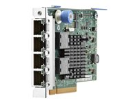 HPE 366FLR - Netværksadapter - PCIe 2.1 x4 - Gigabit Ethernet x 4 - for ProLiant DL360 Gen10, DL388p Gen8 665240-B21