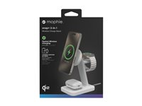 mophie snap+ 3-in-1 - Trådløs opladningsstander - 15 Watt - Europa 401314108
