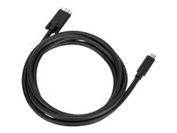 Targus - USB-kabel - 24 pin USB-C (han) til 24 pin USB-C (han) kan skrues - 1.8 m - sort - for P/N: DOCK191USZ, DOCK430EUZ, DOCK430USZ ACC1122GLX