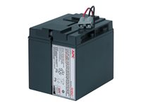 APC Replacement Battery Cartridge #7 - UPS-batteri - 1 x batteri - Blysyre - sort - for P/N: SMT1500C, SMT1500I-AR, SMT1500IC, SMT1500NC, SMT1500TW, SUA1500ICH-45, SUA1500-TW RBC7