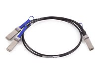 NVIDIA - 100GBase-kabel til direkte påsætning - QSFP28 til QSFP28 - 1 m - hybrid, passivt 980-9I99G-00C001