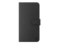 iFrogz Defence - Flipomslag til mobiltelefon - polyuretan-læder, polykarbonat - sort - for Apple iPhone 17 302319271