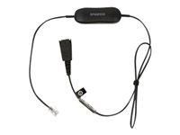 Jabra GN1216 - Kabel til hovedsæt - RJ-9 han til Quick Disconnect han - 2 m - for Avaya one-X Deskphone Edition 96XX; Jabra GN 2000, GN1900, GN2000; BIZ 2400 3in1, GN2000 88001-04