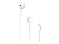Apple EarPods - Øreproptelefoner med mik. - ørespids - kablet - Lightning MWTY3ZM/A