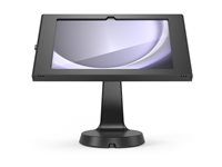 Compulocks Galaxy Tab A9 Apex Enclosure Mast Counter Stand - Monteringssæt (stativ, indelukke) - for tablet - låsbar - metalramme - sort - disk - for Samsung Galaxy Tab A9 333B87GAPX9B