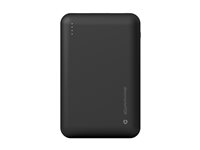 dbramante1928 re-charge - Powerbank - 20000 mAh - Apple 2.4A, BC 1.2, PD 2.0, PD 3.0, QC 2.0, QC 3.0 - 2 output-stikforbindelser (24 pin USB-C, USB Type A) - på kabel: USB-C - sort CP20ACBL7181