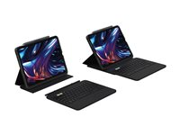 ZAGG Pro Keys 2 - Tastatur og folio-kasse (folio-dække) - bagbelyst - trådløs - Bluetooth - QWERTY - Nordisk - for Apple 11-inch iPad Pro Wi-Fi, Wi-Fi + Cellular 103414670
