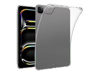 Insmat Crystal - Bagsidecover til tablet - termoplastisk polyuretan (TPU) - klar - for Apple 13-inch iPad Pro (M4) 652-1336