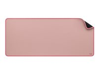 Logitech Studio Series Desk Mat - Tastatur- og musepude - mørk rose 956-000053