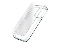 Zagg InvisibleShield Glass Elite 360 - Beskyttende kasse til mobiltelefon - glas, polykarbonat - klar - for Apple iPhone 15 Pro 200511806