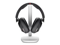 Poly Voyager Surround 85 - Voyager Surround 80 series - headset - fuld størrelse - Bluetooth - trådløs - aktiv støjfjerning - USB-C via Bluetooth adapter - sort - Certified for Microsoft Teams Open Office, UC-certificeret, Certified for Microsoft Teams 8G7T8AA