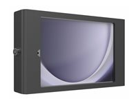 Compulocks Galaxy Tab A9 Apex Enclosure Wall Mount - Indelukke - for tablet - låsbar - højglansaluminium - sort - skærmstørrelse: 8.7" - vægmonterbar - for Samsung Galaxy Tab A9 87GAPX9B