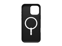 ZAGG Luxe Snap - Bagsidecover til mobiltelefon - MagSafe-kompatibilitet - sort - for Apple iPhone 16 Pro Max 702315009