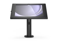 Compulocks Galaxy Tab S9+/S9FE+ 12.4" Apex Enclosure Rise Stand 8" Black - Monteringssæt (stativ, indelukke) - for tablet - låsbar - metalramme - sort - skærmstørrelse: 12.4" - for Samsung Galaxy Tab S9 FE+, Tab S9+ TCDP01124GAPXB