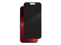 ZAGG InvisibleShield Glass Elite Privacy - Skærmbeskytter for mobiltelefon - glas - med fortrolighedsfilter - 2-vejs - for Apple iPhone 15 Plus 200111793
