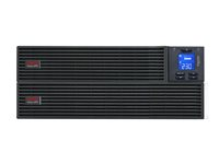 APC Easy UPS SRV - UPS (rackversion) - AC 230 V - 5000 Watt - 5000 VA - RS-232, USB - output-stikforbindelser: 1 - 4U - sort SRV5KRIRK