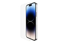 Belkin ScreenForce - Skærmbeskytter for mobiltelefon - glas - for Apple iPhone 13, 13 Pro SFA066EC
