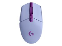 Logitech G G305 - Mus - optisk - 6 knapper - trådløs - 2.4 GHz - trådløs modtager (USB) - lilla 910-006022