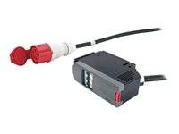 APC IT Power Distribution Module - Automatisk hovedafbryder (indstiksmodul) - AC 400 V - tre faser - output-stikforbindelser: 1 - for P/N: SY16K48H-PDNB, SY32K48H-PDNB, SY48K48H-PDNB, SY64K96H-NB, SY96K160H-NB, SY96K96H-NB PDM3532IEC-140