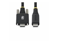 StarTech.com 10ft (3m) USB-C Charging Cable, 240W, Silicone Jacket - USB-kabel - 24 pin USB-C (han) lige/låsende til 24 pin USB-C (han) lige - USB 2.0 - 48 V - 5 A - 3 m - USB Power Delivery (240 W), Power Delivery 3.1 support, forlænget strømrækkevidde (EPR) - sort S2CEPR3M-USBSL-CABLE