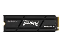Kingston FURY Renegade - SSD - 4 TB - intern - M.2 2280 - PCIe 4.0 x4 (NVMe) - integreret kølelegeme SFYRDK/4000G