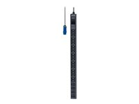 APC Easy Basic Rack PDU EPDU1116B - Strømfordelingsenhed (rackversion) - AC 200/208/230 V - 3680 VA - input: IEC 60309 2P+E - output-stikforbindelser: 24 (20 x IEC 60320 C13, 4 x IEC 60320 C19) - 0U - 3 m ledning - sort - for P/N: AR9300SP, AR9300SP-R, AR9307SP, AR9307SP-R, SMC1000I-2UC, SMC1000IC, SMC1500I-2UC EPDU1116B