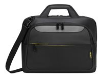 Targus CityGear 3 Topload - Bæretaske til notebook - 14" - 15.6" - sort TCG460GL