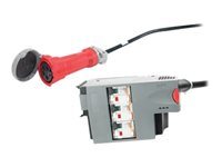 APC Power Distribution Module - Automatisk hovedafbryder (indstiksmodul) - AC 400 V - tre faser - output-stikforbindelser: 1 - for P/N: SY16K48H-PDNB, SY32K48H-PDNB, SY48K48H-PDNB, SY64K96H-NB, SY96K160H-NB, SY96K96H-NB PDM316IEC-30R-500