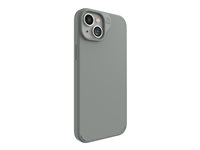 ZAGG Manhattan Snap - Bagsidecover til mobiltelefon - MagSafe-kompatibilitet - silicone - salvie - for Apple iPhone 14 Plus, 15 Plus 702312689
