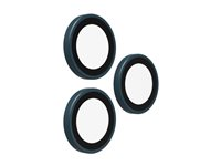 ZAGG InvisibleShield Premium GL - Objektiv beskyttelse for mobiltelefon - blå - for Apple iPhone 15 Pro, 15 Pro Max, 16 Pro, 16 Pro Max 200119638