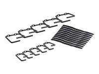 APC - Ring til kabelstyring (pakke med 10) - for NetShelter ES; NetShelter SX; Netshelter VS; Netshelter VX AR8113A