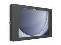 Compulocks Galaxy Tab A9+ Apex Enclosure Wall Mount - Indelukke - for tablet - låsbar - højglansaluminium - sort - skærmstørrelse: 11" - vægmonterbar - for Samsung Galaxy Tab A9+ 11GAPX9B