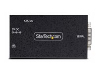 StarTech.com Serial to Ethernet Adapter, IP LAN to RS232 DB9 Converter - Enhedsserver - 100Mb LAN, RS-232 - væg/DIN-skinnemonterbar - TAA-kompatibel I13-SERIAL-ETHERNET