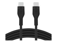 Belkin BoostCharge - USB-kabel - USB (han) til 24 pin USB-C (han) - 2 m - sort CAB008BT2MBK