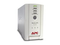 APC Back-UPS CS 650 - UPS - AC 230 V - 400 Watt - 650 VA - RS-232, USB - output-stikforbindelser: 4 - beige BK650EI