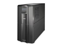 APC Smart-UPS SMT3000IC - UPS - AC 220/230/240 V - 2700 Watt - 3000 VA - RS-232, USB - output-stikforbindelser: 9 - sort - med APC SmartConnect SMT3000IC