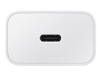 Samsung EP-T1510 - Strømforsyningsadapter - 15 Watt - 2 A - PD (USB-C) - hvid EP-T1510XWEGEU