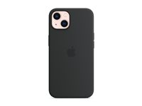 Apple - Bagsidecover til mobiltelefon - MagSafe-kompatibilitet - silicone - midnat - for iPhone 13 MC4A4ZM/A