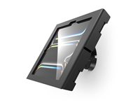 Compulocks iPad Pro M4 11" (2024) Apex Enclosure Tilting Wall Mount - Monteringssæt (indelukke) - eksponeret front-/bagsidekamera og sensorer, vippe - for tablet - låsbar - sort - skærmstørrelse: 11" - vægmonterbar - for Apple 11-inch iPad Pro Wi-Fi, Wi-Fi + Cellular 505B11PAPX4B